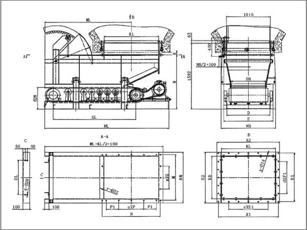 扇形閥門帶式（甲帶）給料機(jī)的承載能力較強(qiáng)、噪音低、整機(jī)使用壽命長
